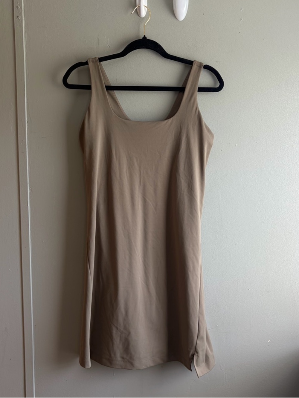 Old Navy Active Powersoft Olive Green Athletic Dress - Medium